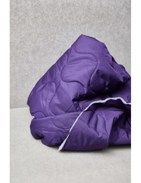 Tessuto trapuntato idrorepellente Wave - Viola