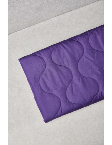 Tessuto trapuntato idrorepellente Wave - Viola