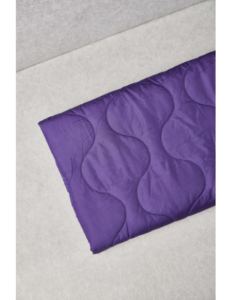 Tessuto trapuntato idrorepellente Wave - Viola