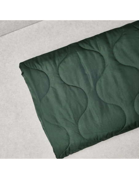 Tessuto trapuntato idrorepellente Wave - Verde bottiglia
