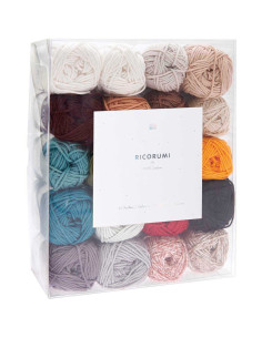 Set di 20 gomitoli di cotone Ricorumi - Mondo degli gnomi