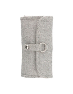 Astuccio per uncinetti Tulip - Argento glitterato