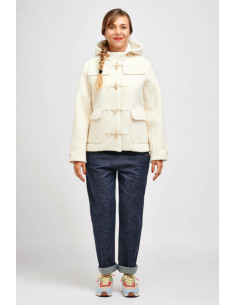 Modello di cappotto duffle coat Rê - I am patterns 2