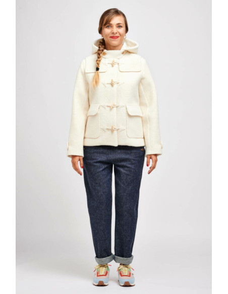 Modello di cappotto duffle coat Rê - I am patterns