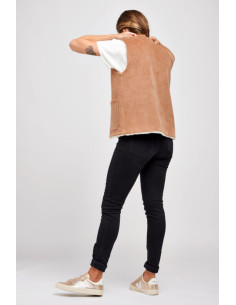 Modello di gilet senza maniche Hathor - I am patterns 2