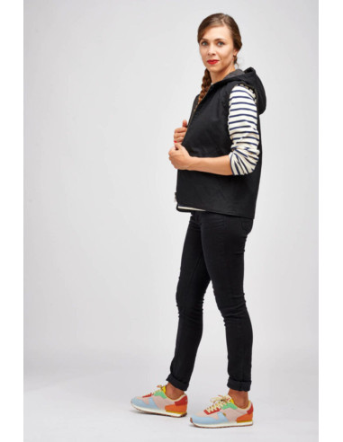 Modello di gilet senza maniche Hathor - I am patterns