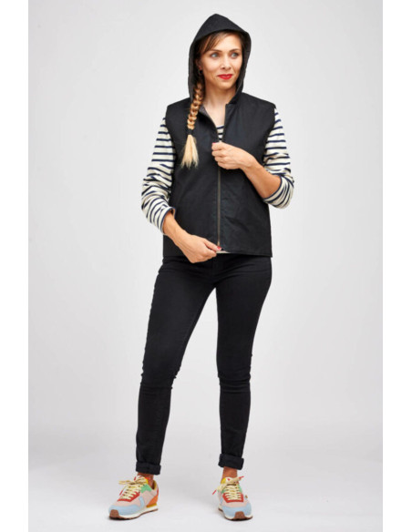 Modello di gilet senza maniche Hathor - I am patterns
