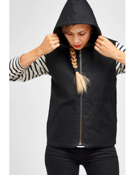 Modello di gilet senza maniche Hathor - I am patterns
