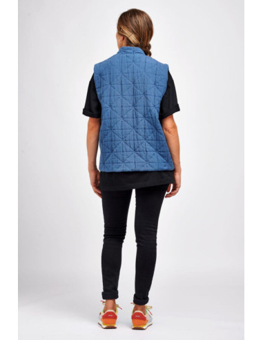 Modello di gilet senza maniche Hathor - I am patterns