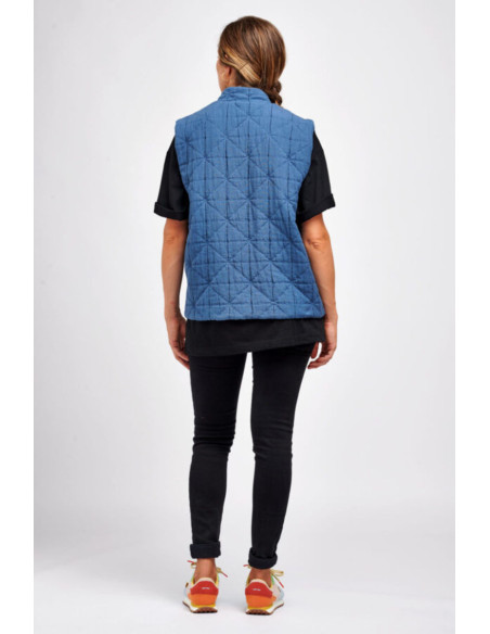 Modello di gilet senza maniche Hathor - I am patterns