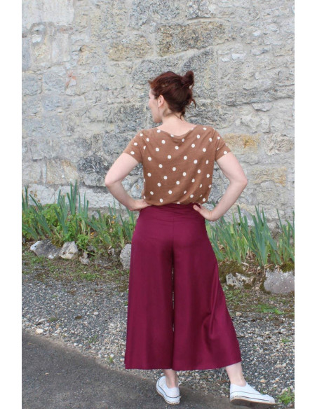 Tessuto twill di viscosa Mûroise - Églantine & Zoé