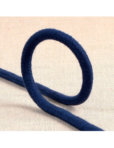 Cordone intrecciato - Blu marino