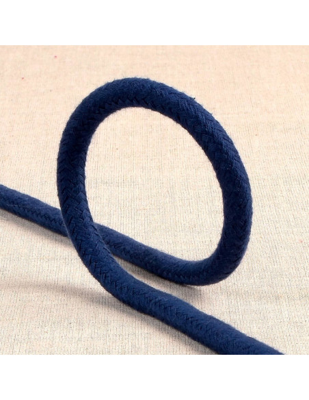 Cordone intrecciato - Blu marino