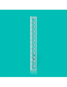 Righello rettangolare per quilting 1.5" x 12.5" Creative Grids 2