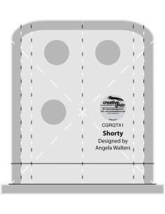 Righello Shorty Machine Quilting Tool Creative Grids