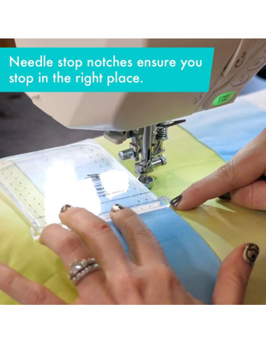 Righello Shorty Machine Quilting Tool Creative Grids