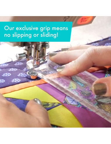 Righello Slim Machine Quilting Tool Creative Grids