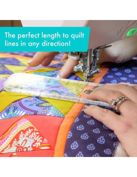 Righello Slim Machine Quilting Tool Creative Grids