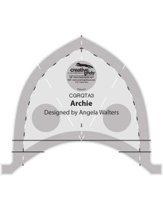 Regola Archie Strumento per Quilting a Macchina Creative Grids