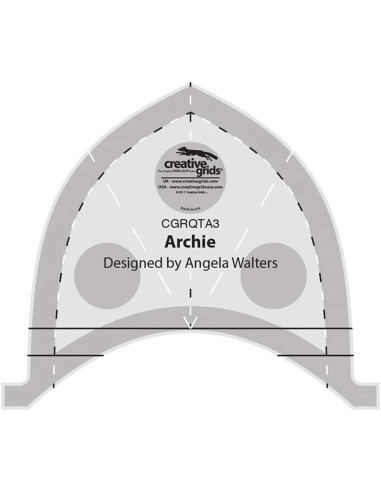 Regola Archie Strumento per Quilting a Macchina Creative Grids