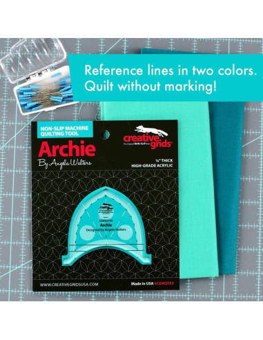 Regola Archie Strumento per Quilting a Macchina Creative Grids
