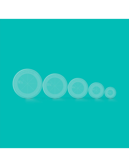 Set di 5 righelli cerchi Creative Grids