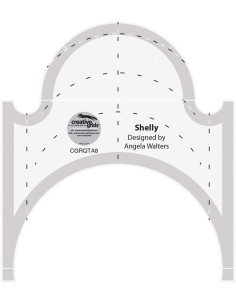 Righello Shelly Machine Quilting Tool Creative Grids