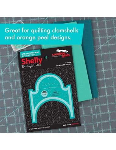 Righello Shelly Machine Quilting Tool Creative Grids