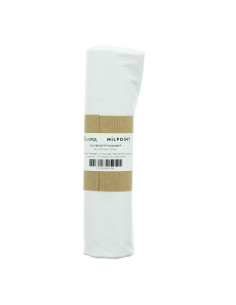 Taglio di tessuto PUL impermeabile 50 x 70 cm - Bianco