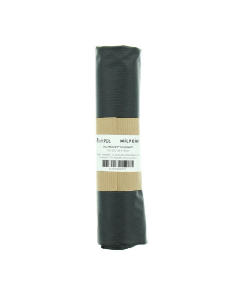 Taglio di tessuto PUL impermeabile 50 x 70 cm - Nero