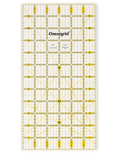 Regola patchwork Omnigrid 6 x 12 pollici