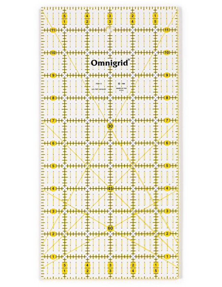 Regola patchwork Omnigrid 6 x 12 pollici