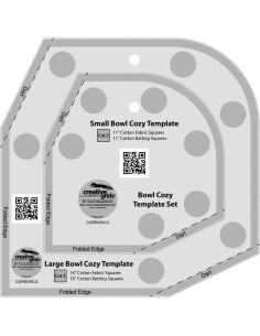 Set di modelli per ciotole accoglienti Creative Grids