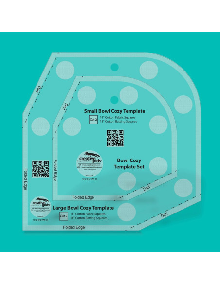 Set di modelli per ciotole accoglienti Creative Grids