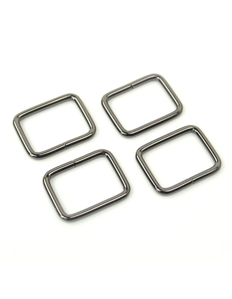 Set di 4 anelli quadrati - Canne di fucile 25,4 mm