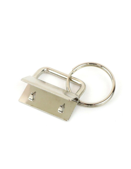 Set di 2 portachiavi e cinturino - Argento
