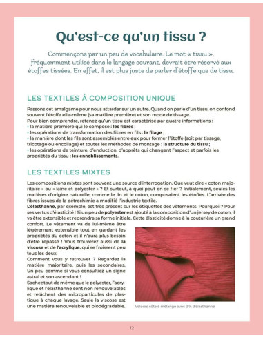 Libro la guida dei tessuti