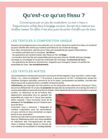 Libro la guida dei tessuti