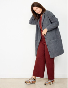Cartamodello per cappotto o giacca oversize Flow - Atelier Scämmit
