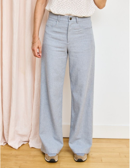 Modello di pantaloni larghi California - Atelier Scämmit