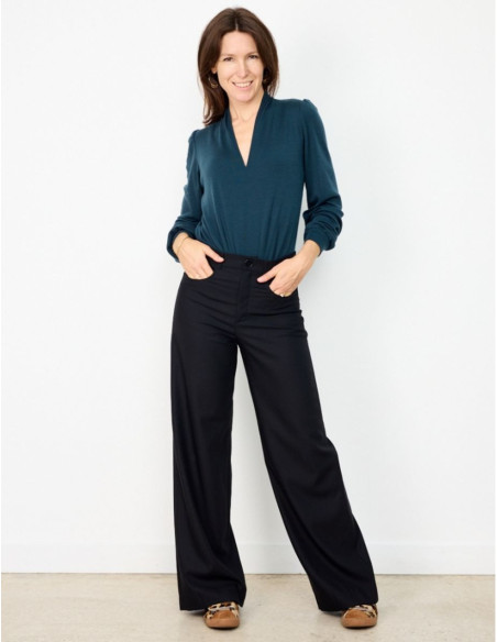 Modello di pantaloni larghi California - Atelier Scämmit