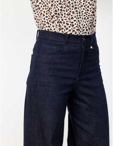 Modello di pantaloni larghi California - Atelier Scämmit