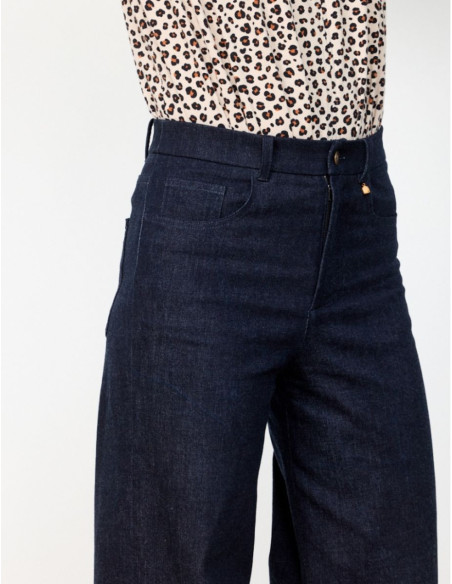Modello di pantaloni larghi California - Atelier Scämmit