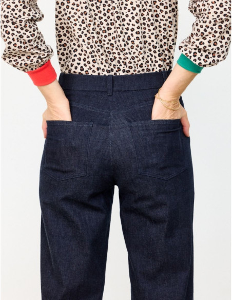 Modello di pantaloni larghi California - Atelier Scämmit
