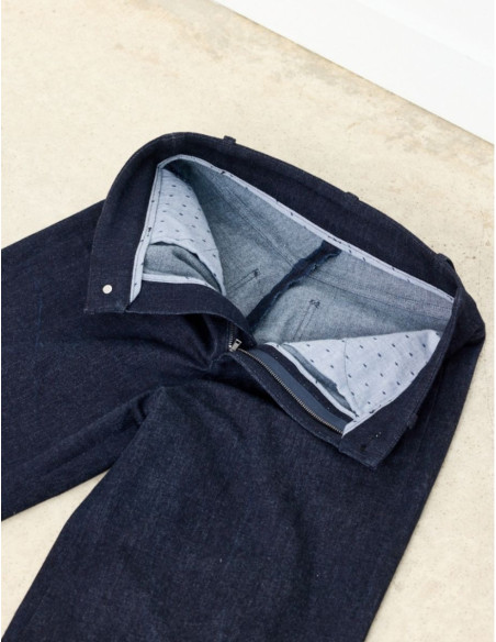 Modello di pantaloni larghi California - Atelier Scämmit