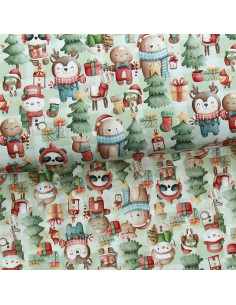Tessuto cotone premium - Animali e regali