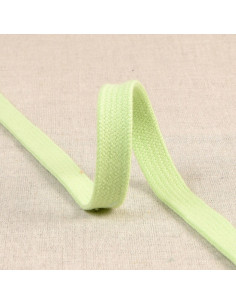 Cordone intrecciato piatto per felpa - Verde Nilo