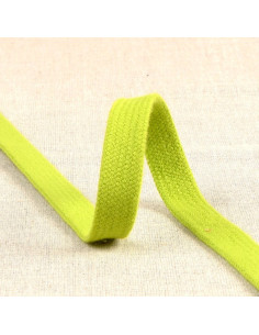 Cordone intrecciato piatto per felpa - Verde anice