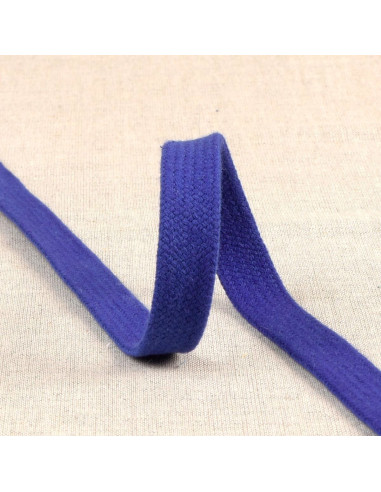 Cordone intrecciato piatto per felpa - Blu reale