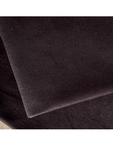 Tessuto gabardine di cotone Black - Atelier Brunette